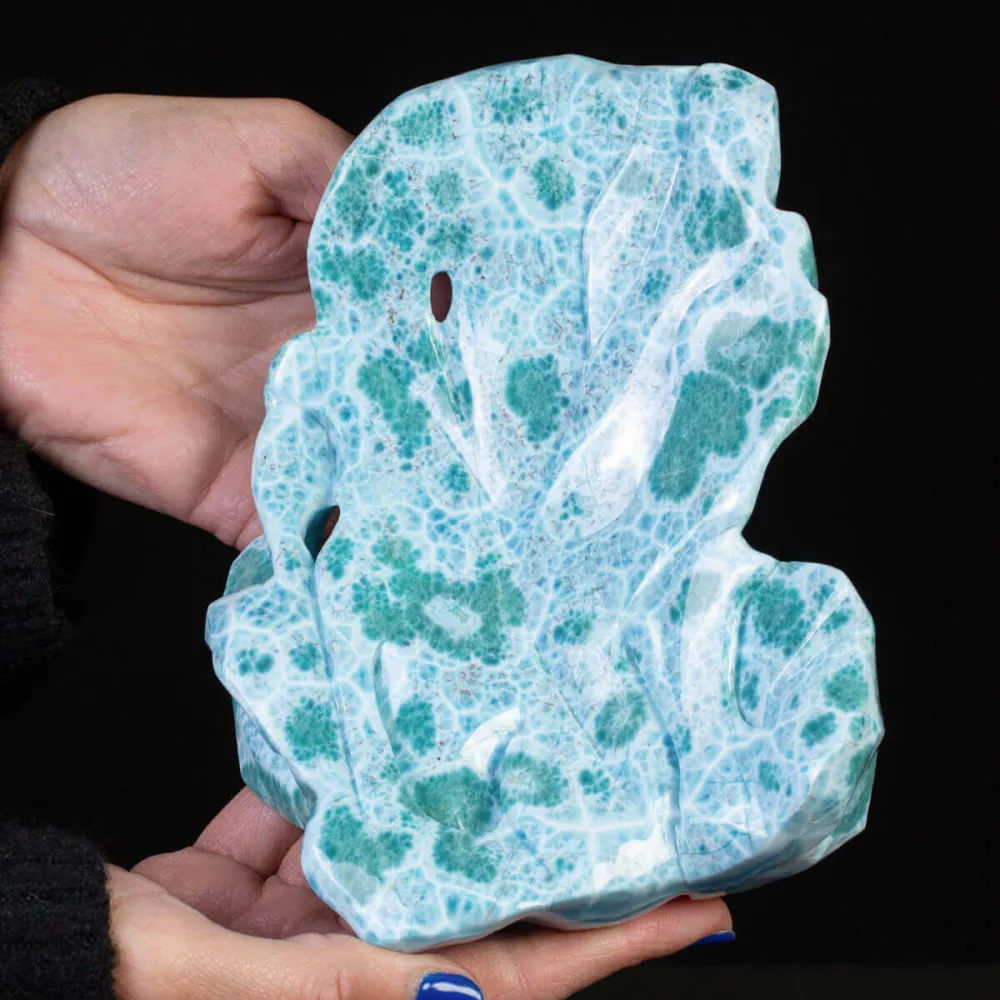 Superlative Large Larimar Specimen - Museum Quality. - CLS-03